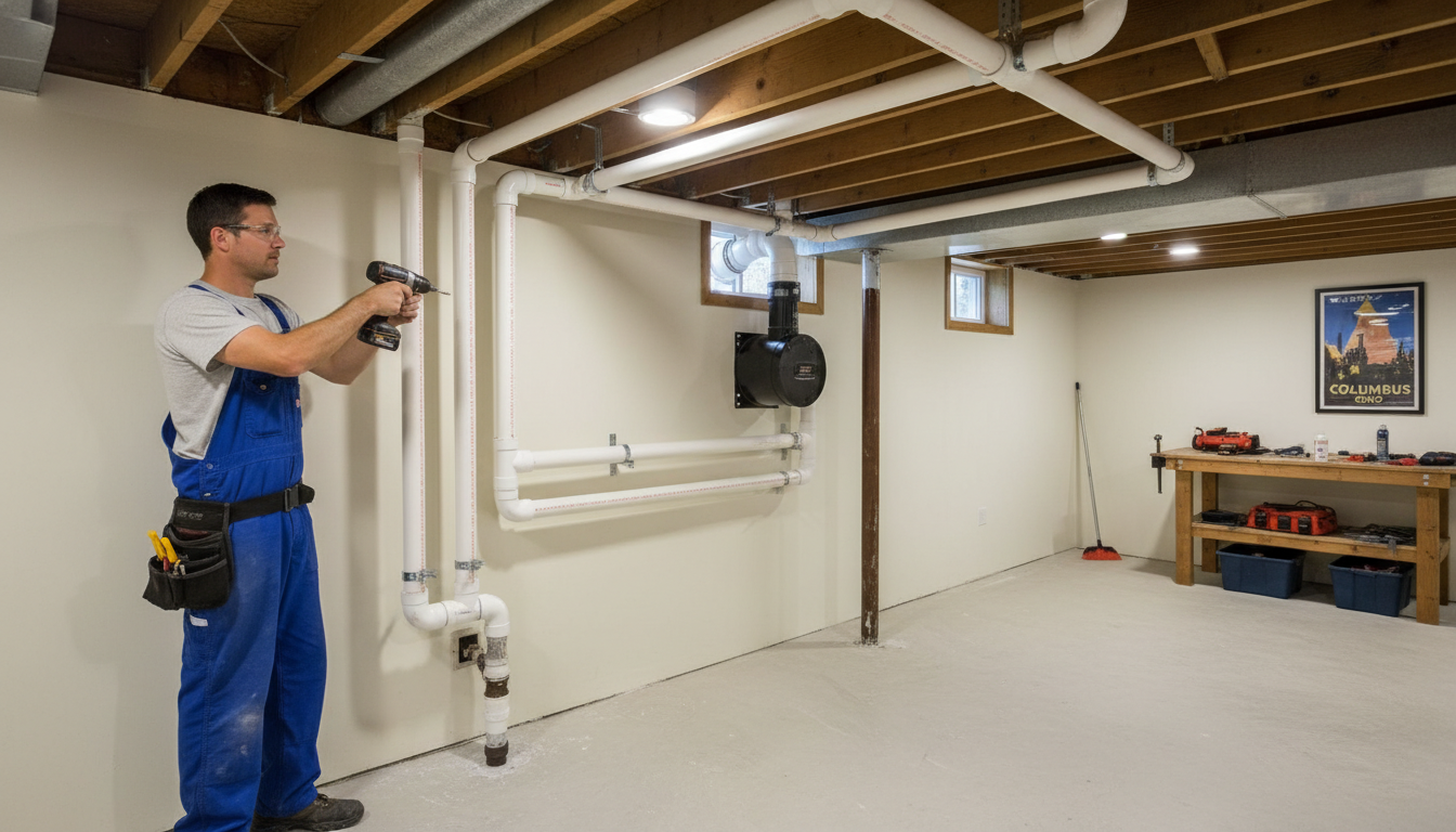 Radon mitigation cost in Columbus Ohio