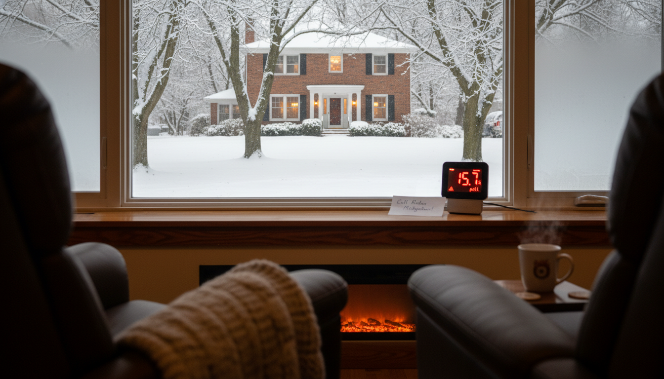 Winter radon levels in Columbus Ohio